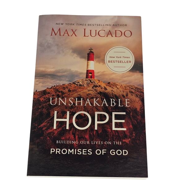 Unshakable Hope by Max Lucado Paperback 2020 Inspirational Christian Living Book - Picture 1 of 10